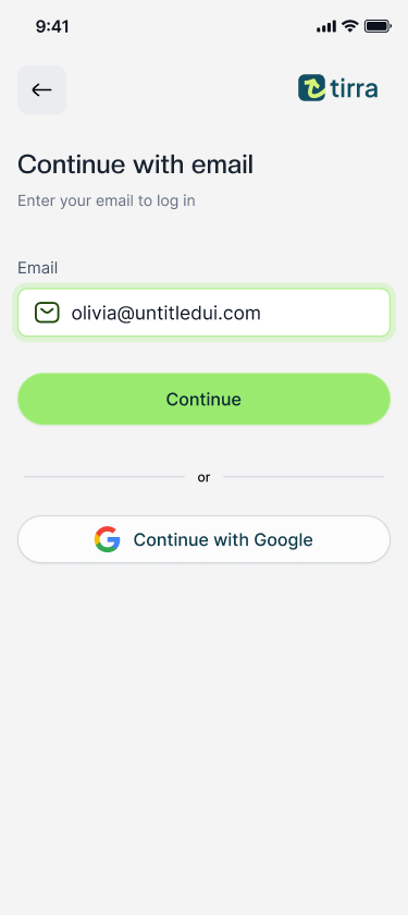 Sign up